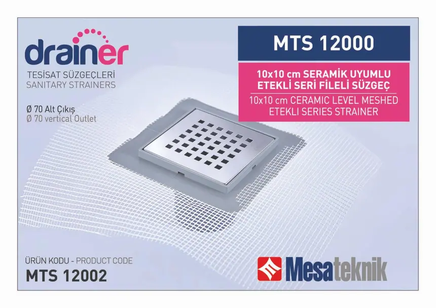 MTS 12000 Etekli Serisi Fileli 10 cm