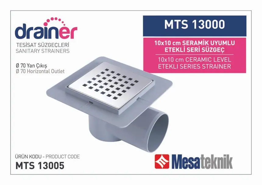 MTS 13000 Etekli Serisi Klasik 10 cm