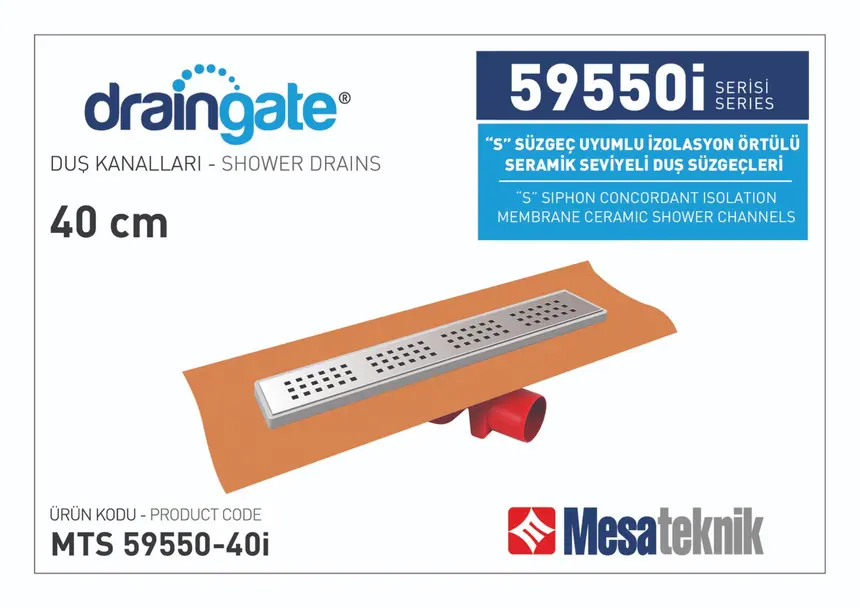 MTS 59550İ S Sifon Uyumlu Seramik Seviyeli İzolasyon Örtülü Seri