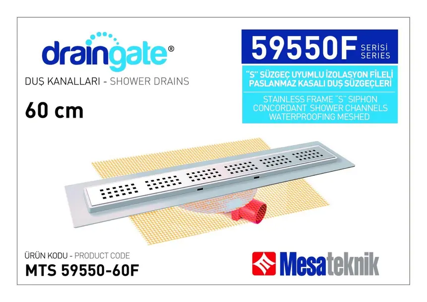 MTS 59550F S Sifon Uyumlu Seramik Seviyeli İzolasyon Fileli Seri