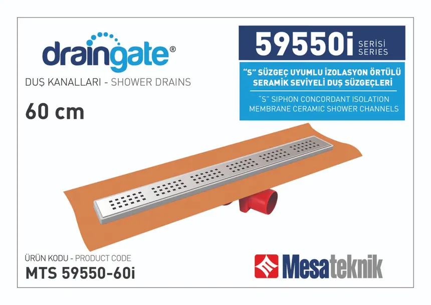 MTS 59550İ S Sifon Uyumlu Seramik Seviyeli İzolasyon Örtülü Seri