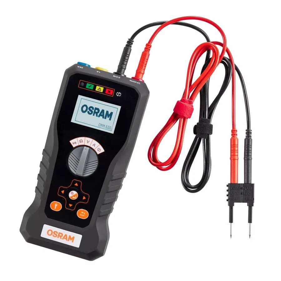 BATTERYtest PRO Multi-Function Automotive Tester OMM600