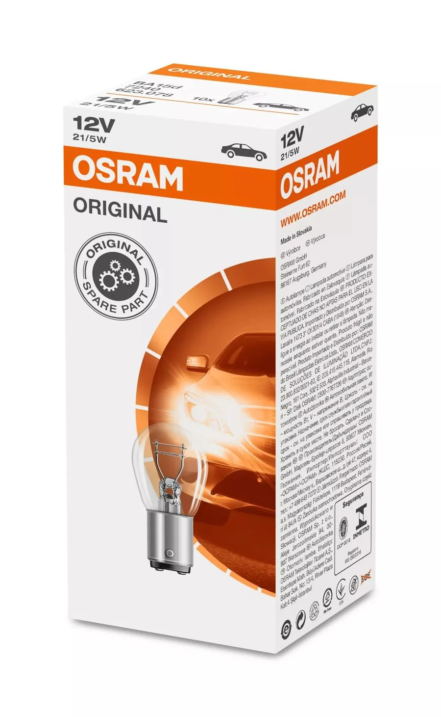 Lamps with metal bases -