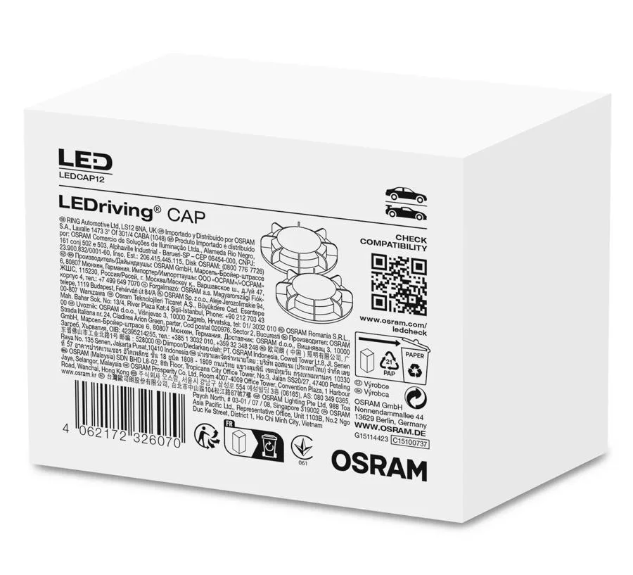 LEDriving CAP (OFFROAD) LEDCAP12