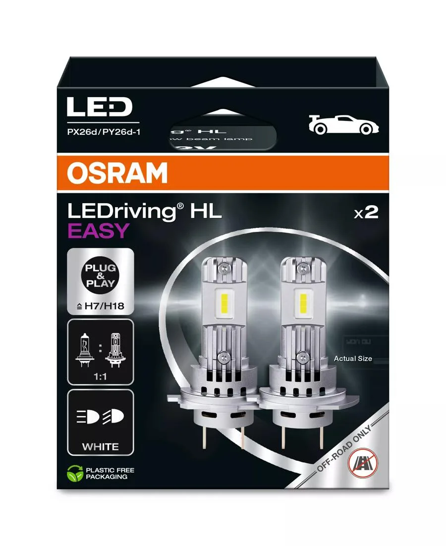 LEDriving HL EASY H7/H18
