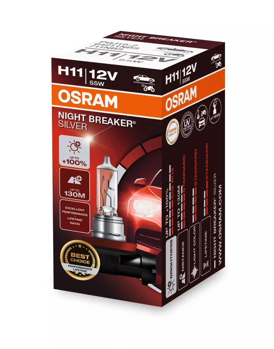 NIGHT BREAKER SILVER H11