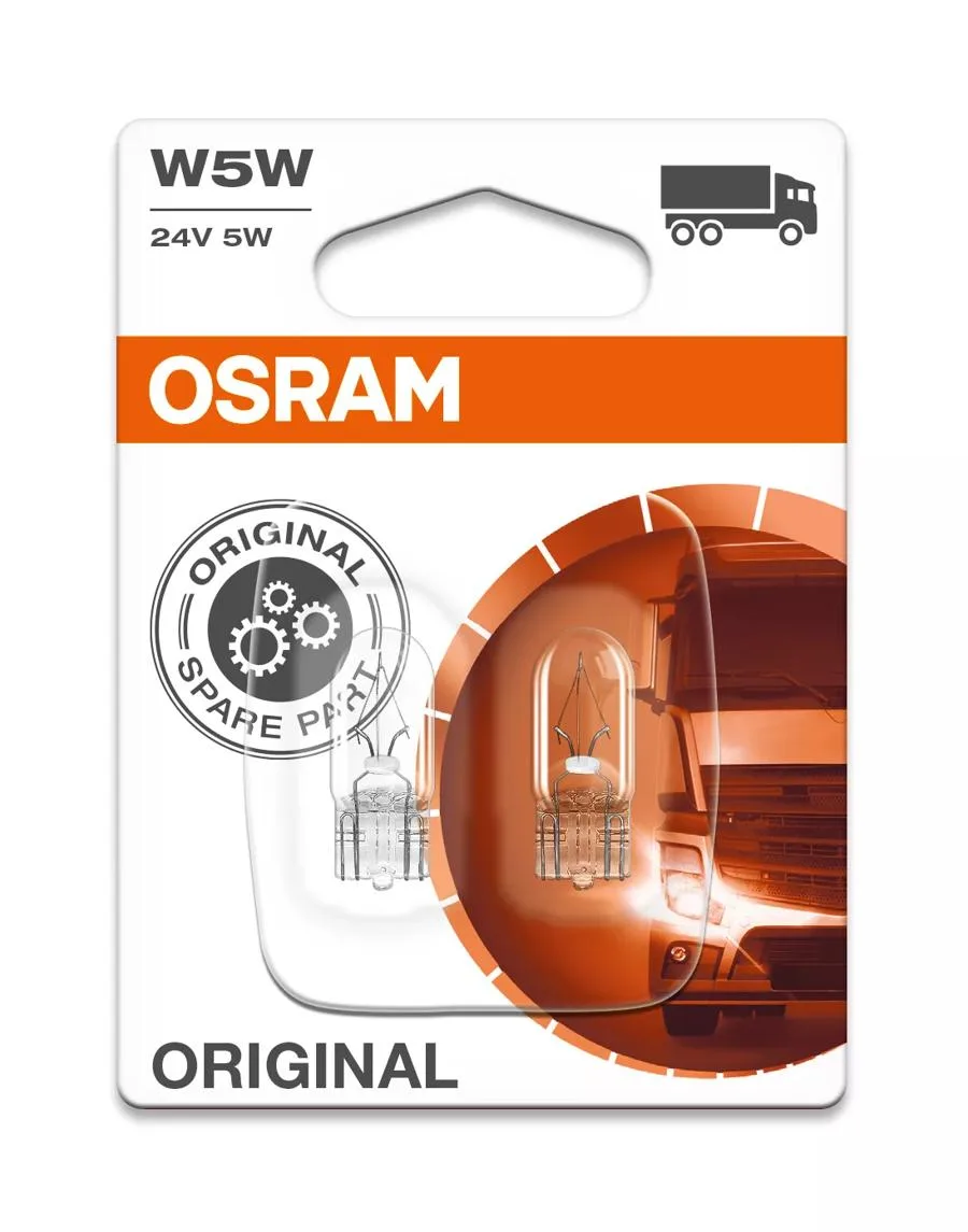 ORIGINAL - GLASS WEDGE BASE W5W