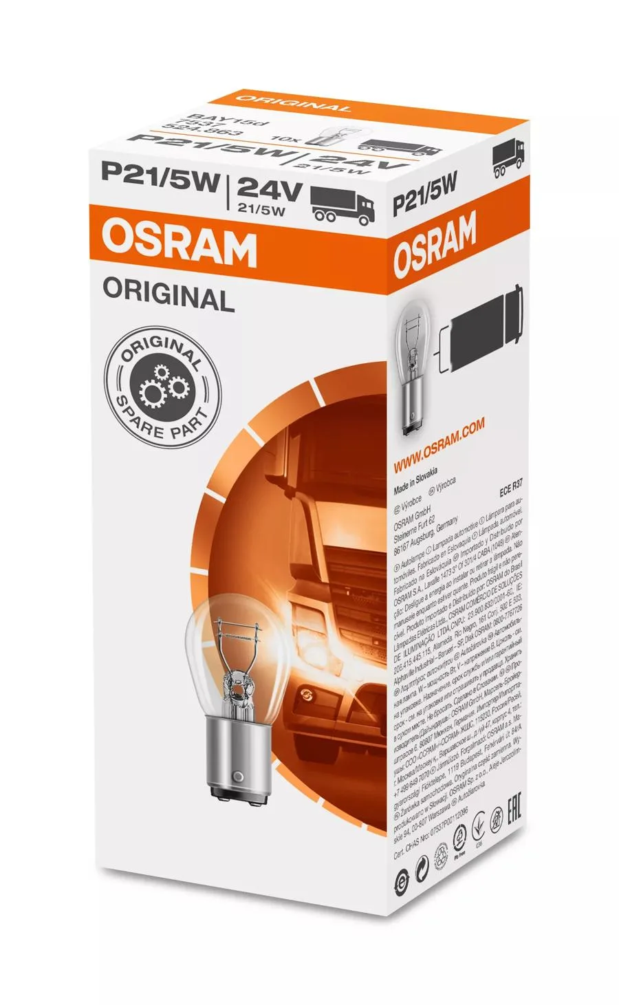ORIGINAL - METAL BASE P21/5W