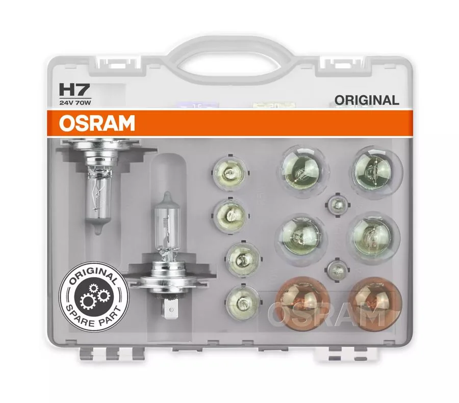 Spare lamps boxes -