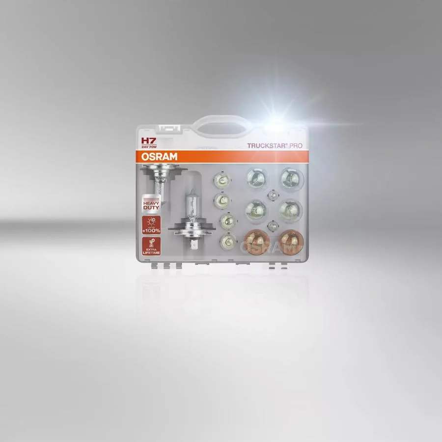 Spare lamps boxes