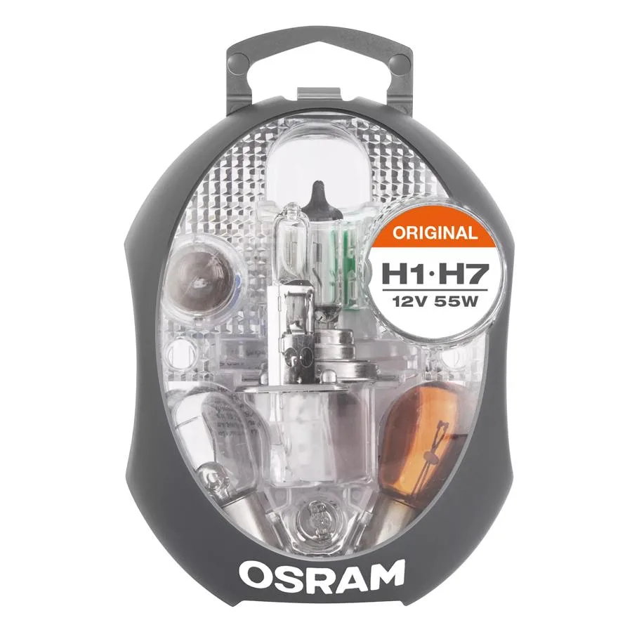 Spare lamps boxes for cars CLK H1/H7