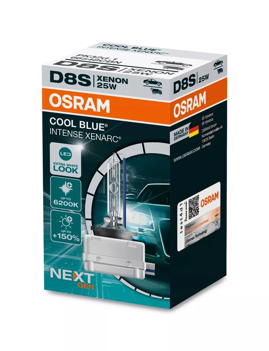 XENARC COOL BLUE INTENSE (NEXT GEN) D8S