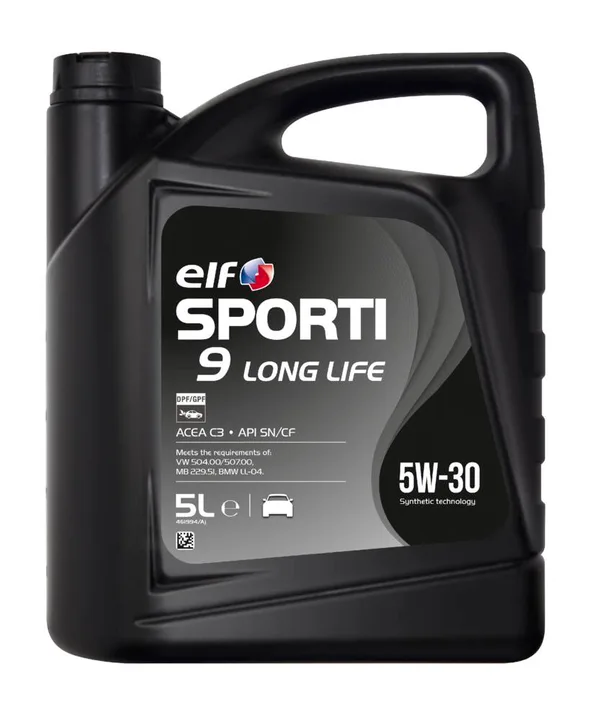 ELF SPORTI 9 LONG LIFE 5W-30